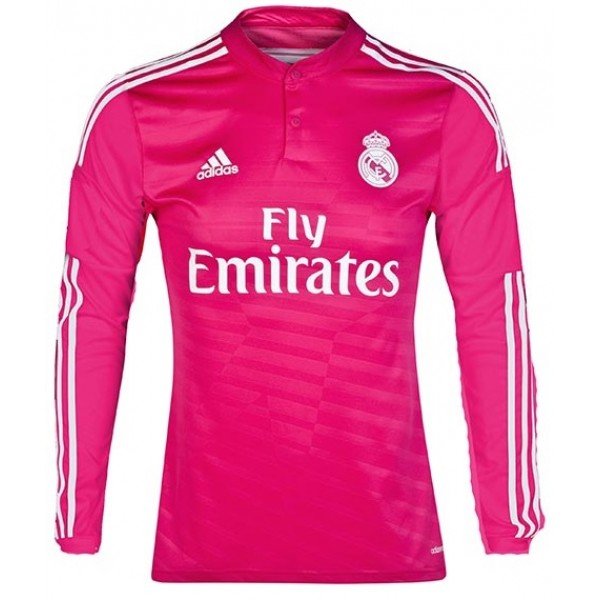 Camisa retro Adidas Real Madrid 2014 2015 II jogador manga comprida